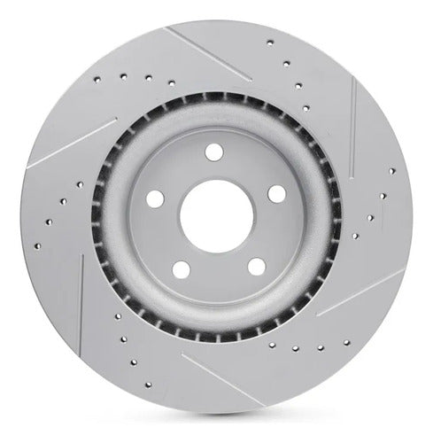 PCSA-DK780960GSD - PAR DE DISCOS DELANTEROS PARA JEEP GRAND CHEROKEE 8 6.4 2011-2020 HIPERVENTILADOS