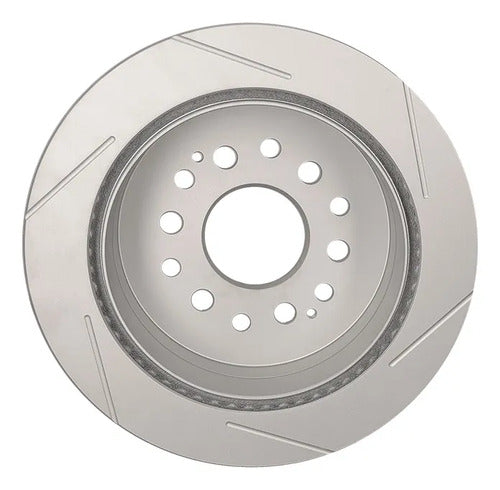 PCSA-DK27079GMS - PAR DE DISCOS GEOMET TRASEROS PARA TOYOTA HIACE 6 3.5 2020-2025