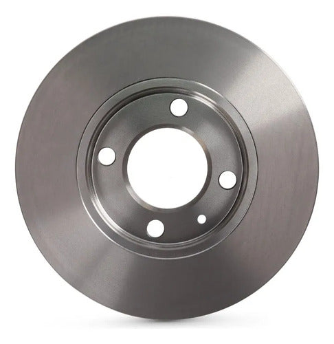 PCSA-DK28001STH - PAR DE DISCOS DELANTEROS PARA VOLKSWAGEN ATLANTIC 4 1.6 1981-1987 SOLIDOS