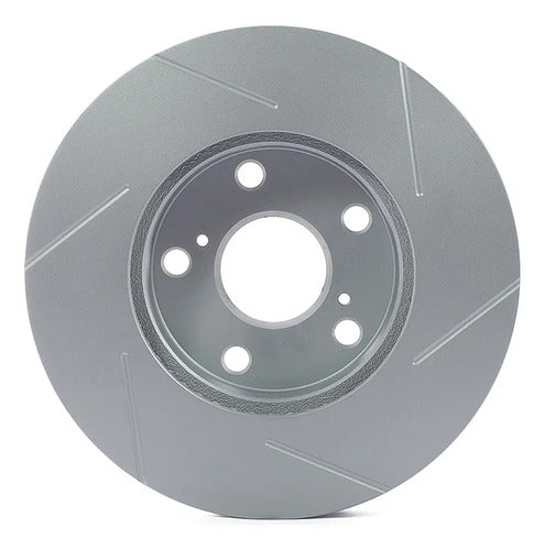 PCSA-DK27025GS - PAR DE DISCOS DELANTEROS PARA TOYOTA HILUX 4 2.7 2006-2022