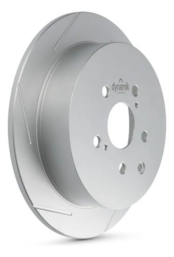 PCSA-DK27024GMS - PAR DE DISCOS GEOMET TRASEROS PARA TOYOTA SIENNA 4 2.7 2011-2018