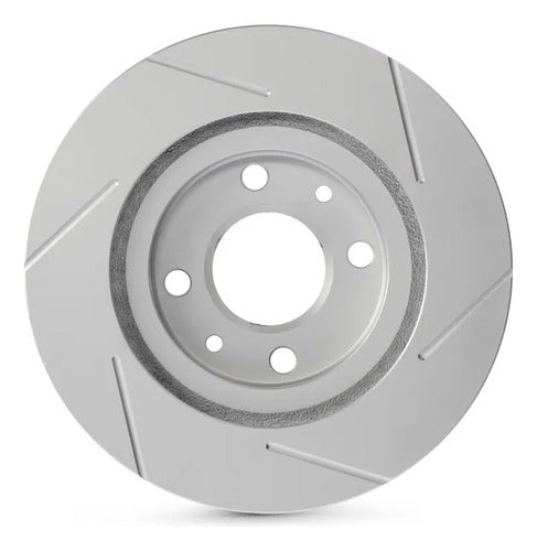PCSA-DK23009GMS - PAR DE DISCOS GEOMET DELANTEROS PARA RENAULT LOGAN 4 1.6 2019-2025