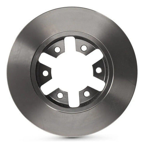 PCSA-DK20064STH - PAR DE DISCOS DELANTEROS PARA NISSAN 720 4 2.4 1983-1986 SOLIDOS