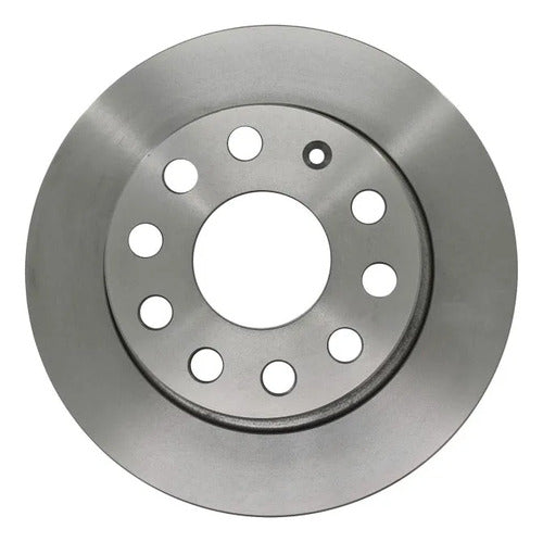 Par De Discos Traseros Solidos Para Seat Leon 1.4l 2008-2020