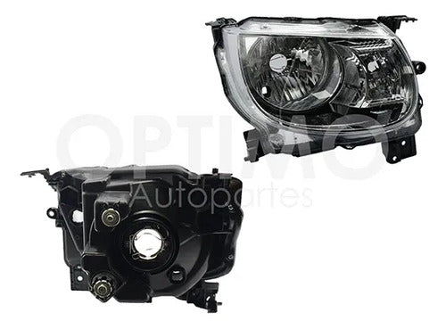 YOKO-FFNY0401 FARO DERECHO PARA SUZUKI IGNIS GL 2017-2025 FONDO CROMADO DERECHO/PASAJERO