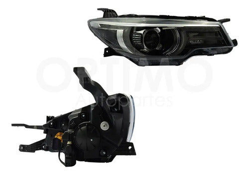 YOKO-FFNM0301 FARO DERECHO PARA MG ZS 2021-2022 FONDO CROMADO DERECHO/PASAJERO