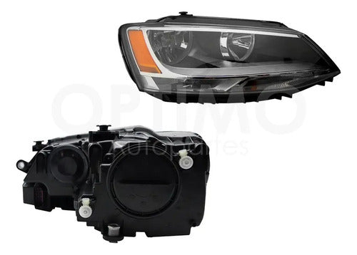 YOKO-FFNV0191 FARO DERECHO PARA VOLKSWAGEN JETTA A6 BICENTENAR 2010-2018 DERECHO/PASAJERO
