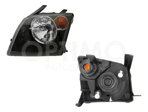 YOKO-FFNF1002 FARO IZQUIERDO PARA FORD ECOSPORT 2004-2005 FONDO NEGRO IZQUIERDO/CONDUCTOR