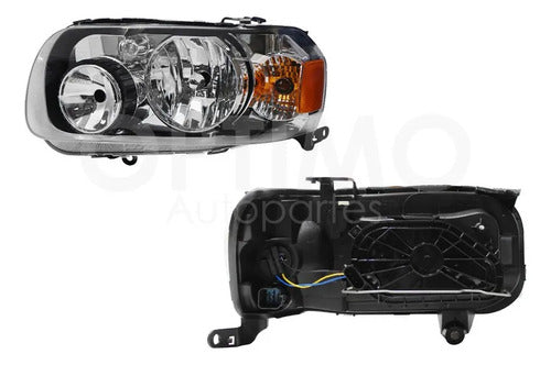 YOKO-FFNF0502 FARO IZQUIERDO PARA FORD ESCAPE 2005-2007 FONDO NEGRO IZQUIERDO/CONDUCTOR