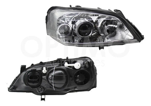 YOKO-FFNC1411 FARO DERECHO PARA CHEVROLET ASTRA 2004-2006 FONDO CROMADO DERECHO/PASAJERO