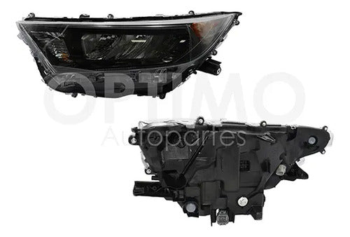 YOKO-FFNT0642 FARO IZQUIERDO PARA TOYOTA RAV-4 LE 2022-2025 FONDO NEGRO IZQUIERDO/CONDUCTOR
