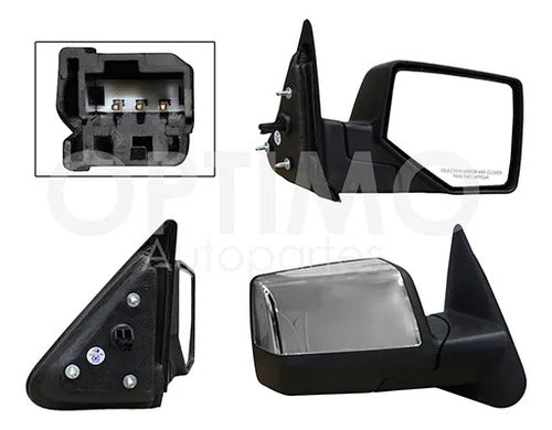 YOKO-AERF0473 ESPEJO DERECHO ELECTRICO PARA FORD RANGER 2010-2012