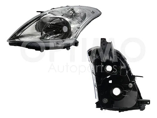 YOKO-FFNY0302 FARO IZQUIERDO PARA SUZUKI SWIFT 2012-2017 FONDO CROMADO IZQUIERDO/CONDUCTOR