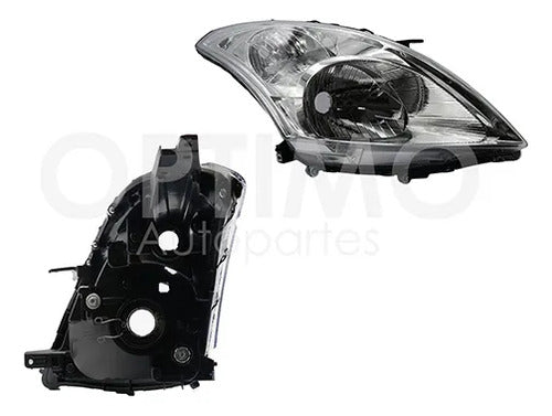 YOKO-FFNY0301 FARO DERECHO PARA SUZUKI SWIFT 2012-2017 FONDO CROMADO DERECHO/PASAJERO