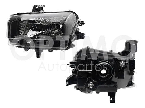 YOKO-FFNS1342 FARO IZQUIERDO PARA MITSUBISHI L200 2025-2026 FONDO CROMADO IZQUIERDO/CONDUCTOR