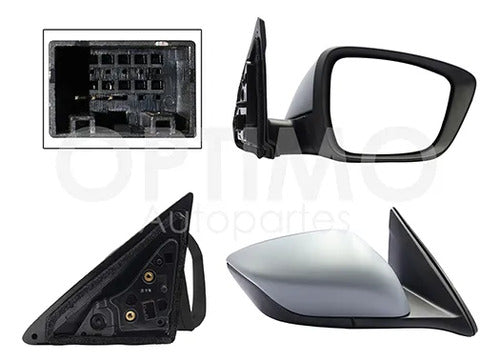 YOKO-AERC1903 ESPEJO DERECHO ELECTRICO PARA CHEVROLET TRACKER LS 2021-2025