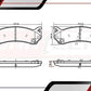 Balatas Para Cadillac Escalade 2002-2006 V8 5.3l Delanteras