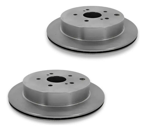 Par De Discos Suzuki Grand Vitara 2009-2010 V6 3.2l Traseros