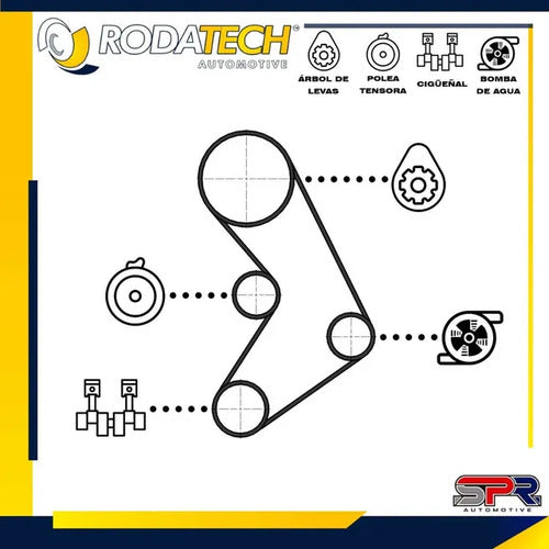 Kit De Distribución Para Chrysler Cirrus 2000-2000 L4 2.0
