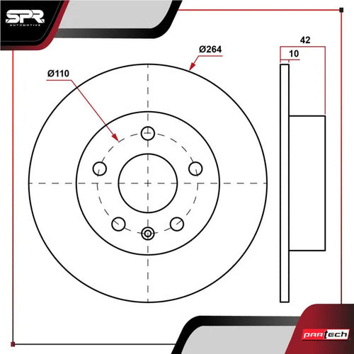 Par De Discos Chevrolet Astra 2000-2008 L4 1.8l Traseros