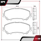 Balatas Ceramicas Nissan Rogue 2014-2020 L4 2.5l Delanteras