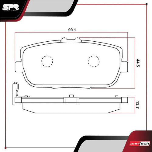 Balatas Ceramicas Fiat 124 Spider 2017-2020 L4 1.4l Traseras