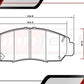Balatas Ceramicas Honda Civic 2006-2013 L4 1.8l Delanteras