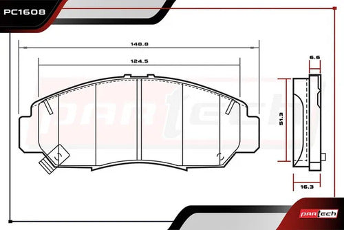 Balatas Ceramicas Honda Civic 2006-2013 L4 1.8l Delanteras