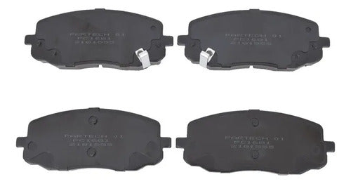 Balatas Ceramicas Dodge I10 2012-2014 L4 1.1l Delanteras