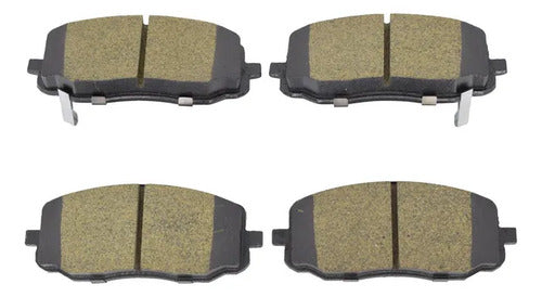 Balatas Ceramicas Dodge I10 2012-2014 L4 1.1l Delanteras