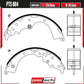 Zapatas Toyota Sienna 2004-2006 V6 3.3l Traseras