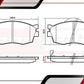 Balatas Para Dodge Attitude 2006-2011 L4 1.4 Delanteras