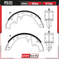 Zapatas Semimetalicas Dodge B1500 1998-1998 V6 3.9 Traseras