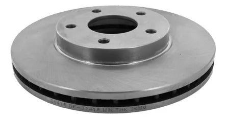 Par De Discos Nissan X-trail 2002-2007 L4 2.5l Delanteros