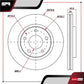 Par De Discos Nissan Sentra 2013-2019 L4 1.8l Delanteros