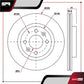 Par De Discos Nissan Aprio 2008-2010 L4 1.6l Delanteros