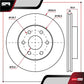 Par De Discos Chevrolet Astro 2003-2005 V6 4.3l Delanteros