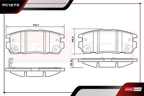 Balatas Para Chevrolet Captiva 2008-2010 V6 3.6l Traseras