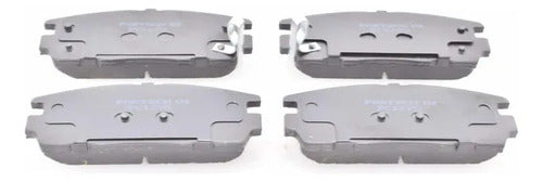 Balatas Para Chevrolet Captiva 2008-2010 V6 3.6l Traseras