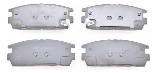 Balatas Para Chevrolet Captiva 2008-2010 V6 3.6l Traseras