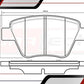 Balatas Para Volkswagen Beetle 2013-2015 L4 2.0l Traseras