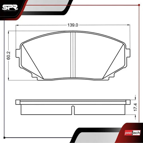 Balatas Ceramicas Mazda Cx-7 2007-2012 L4 2.3l Delanteras