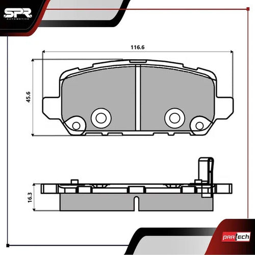 Balatas Para Ceramicas Honda Cr-z 2013-2015 L4 1.5l Traseras