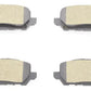 Balatas Para Ceramicas Honda Cr-z 2013-2015 L4 1.5l Traseras