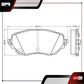 Balatas Ceramicas Toyota C-hr 2018-2021 L4 2.0l Delanteras