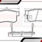 Balatas Para Ceramicas Acura Cl 2001-2003 V6 3.2l Traseras