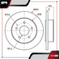 Par De Discos Solido Ford Explorer 1995-2001 V6 4.0 Traseros