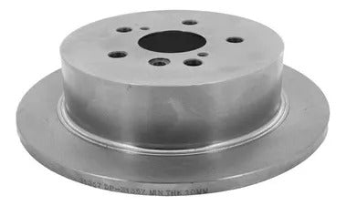 Par De Discos Solido Toyota Sienna 2004-2006 V6 3.3 Traseros
