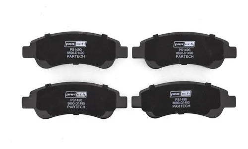 Balatas Semimetalicas Fiat Ducato 2008-2014 L4 2.3l Traseras