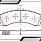 Balatas Para Buick Rainier 2004-2005 L6 4.2l Delanteras